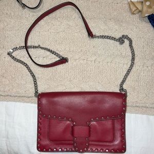 Rebecca Minkoff Red Studded crossbody